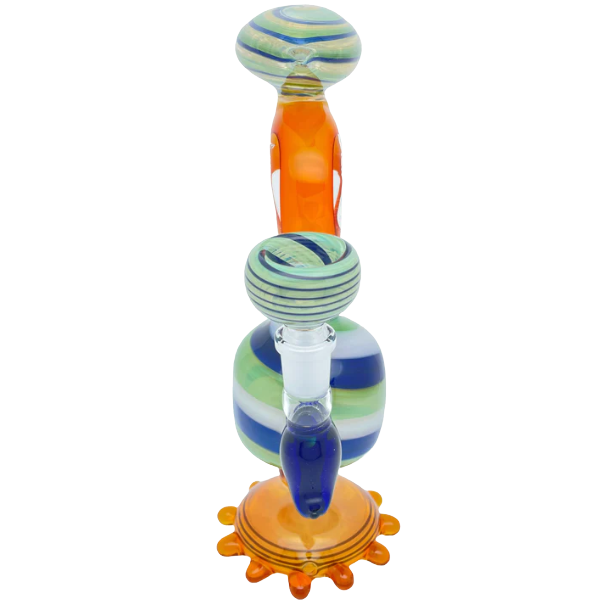 Fish Shape Glass Water Pipe