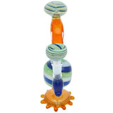 Fish Shape Glass Water Pipe