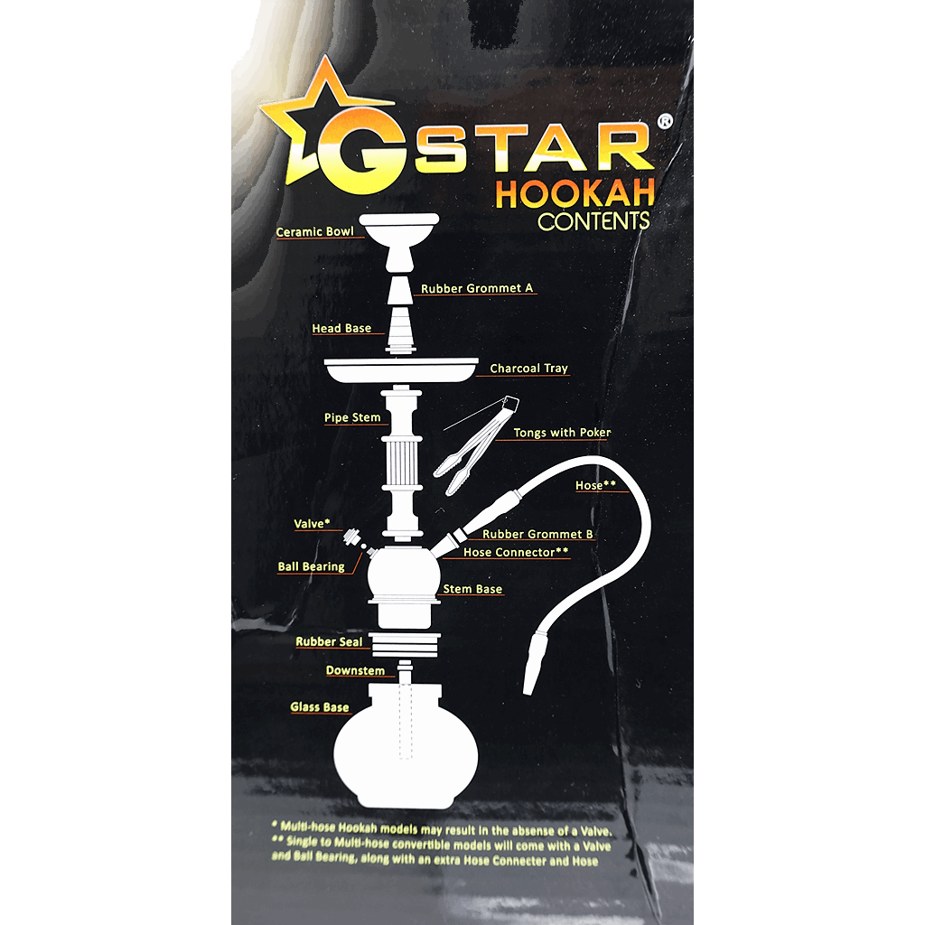 G-Star Single Hookah