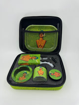 Juice Box Case Gift Set 8 In 1 Acid with colorful packaging in a compact carry case.