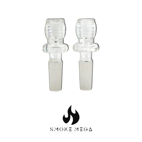 Glass bowls for bong in 14mm and 18mm male sizes made of borosilicate glass.