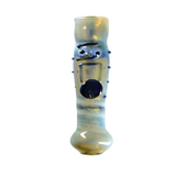 Glass Hand Pipe | R N M Face Handmade 4"