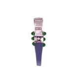Glass Hand Pipe |  Multi Colored Dot Handmade 5.5"