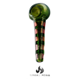 Glass Hand Pipes - Hard Candy Metallic 5"