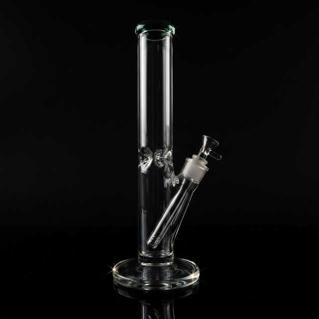 Glass Water Bong | 14" Refined Straight Shooter