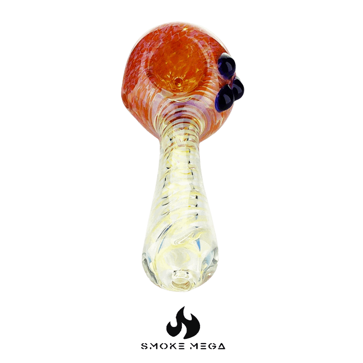 Glass Hand Pipe - 5 Inch Spiral Boro Pipe