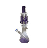 Glycerin Bong | Triple Coils Freezable 14 Inch Bong