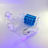 Glycerin Bong | Triple Coils Freezable 11 Inch Bong