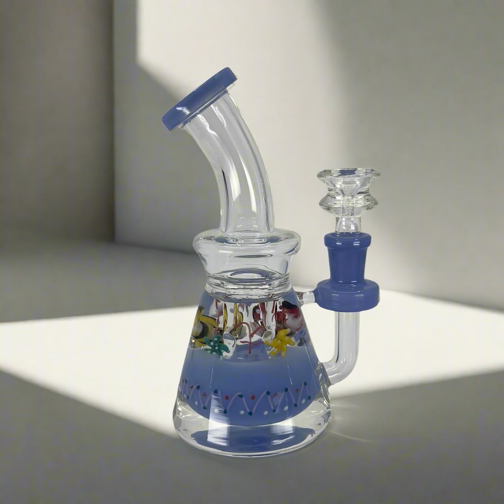 Glycerin inside heavy thick new craft dab rig