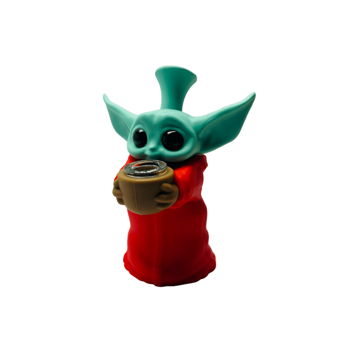 Grafitti Yoda Silicone Rig - SmokeMEGA