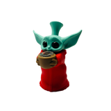 Grafitti Yoda Silicone Rig - SmokeMEGA