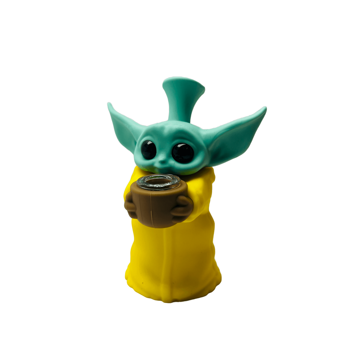 Grafitti Yoda Silicone Rig - SmokeMEGA