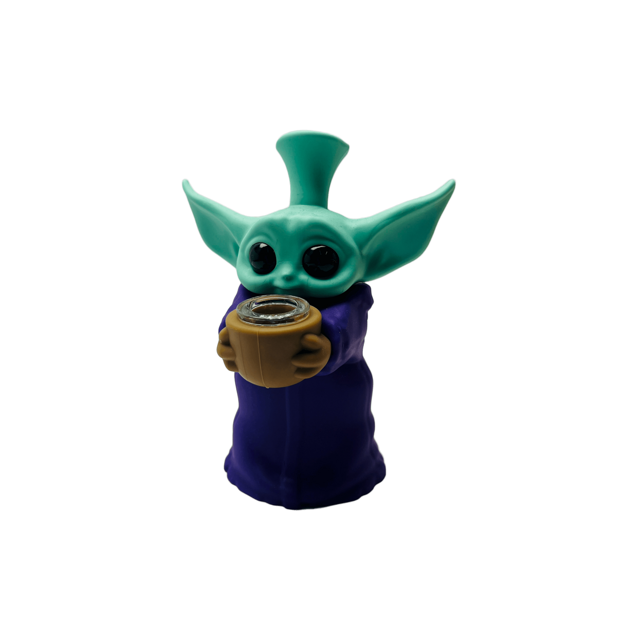 Grafitti Yoda Silicone Rig - SmokeMEGA