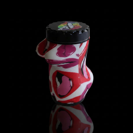 Grinder | 4 Parts Silicone Body Sexy Body - SmokeMEGA
