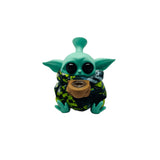 Grogu (Baby Yoda) Silicone Water Pipe