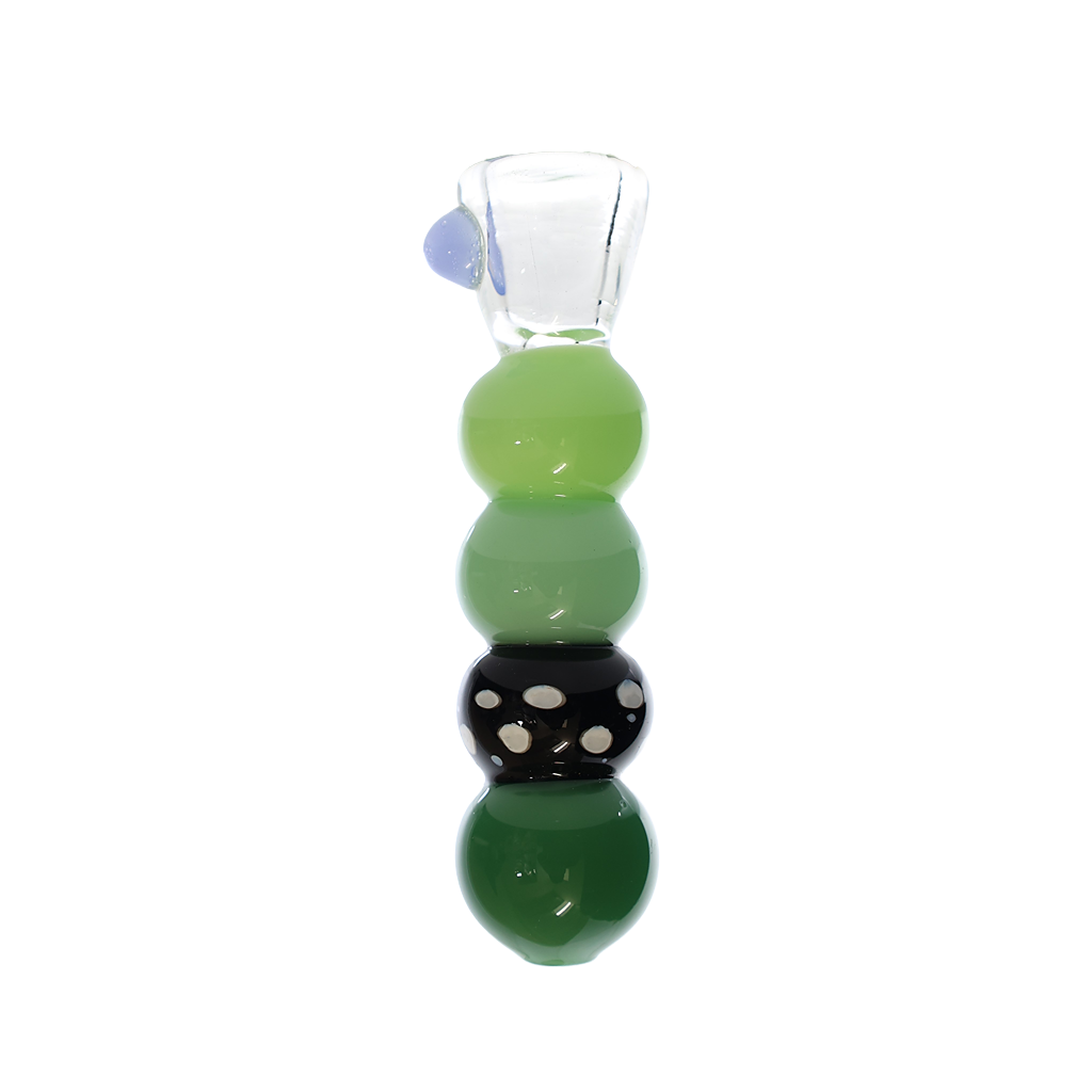 Hand Pipe Glass Stripe Chillum Glass Pipe