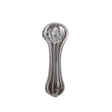 Glass Spoon Candy Cane Color Swirl Hand Pipe