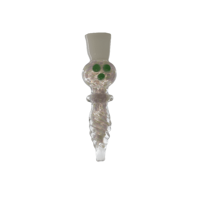 Hand Pipe | 5" Three Dot Glass Handmade Pipe