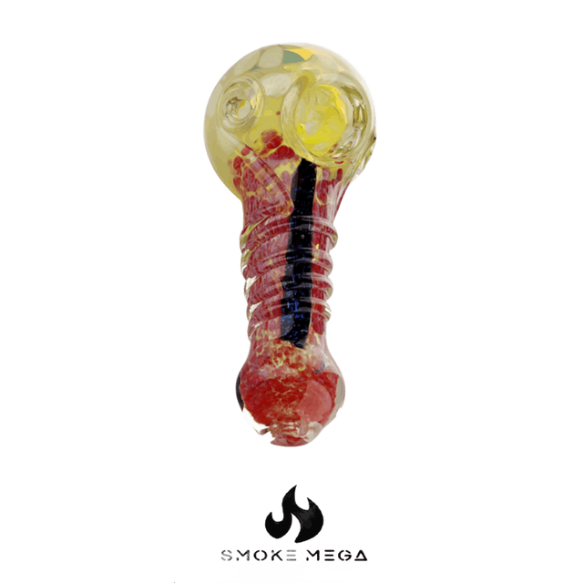 Hand Pipe | Dichroic Frit Spoon 4.5"