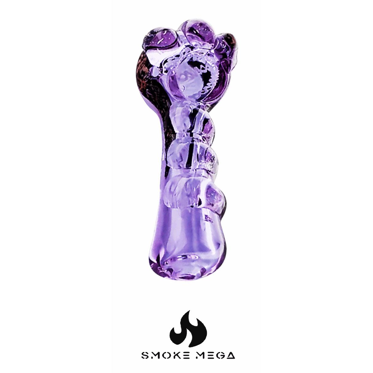 Hand Pipe | Inside-Out Knuckles Glass Spoon 5"