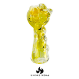 Hand Pipe | Inside-Out Knuckles Glass Spoon 5"