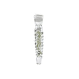 Hand Pipe | 4.5" Glass  Colored Insert Twisted Handmade Pipe