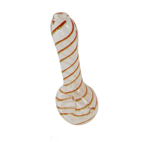 4" Color Art hand pipe with vibrant swirl design, made from high-quality glass.