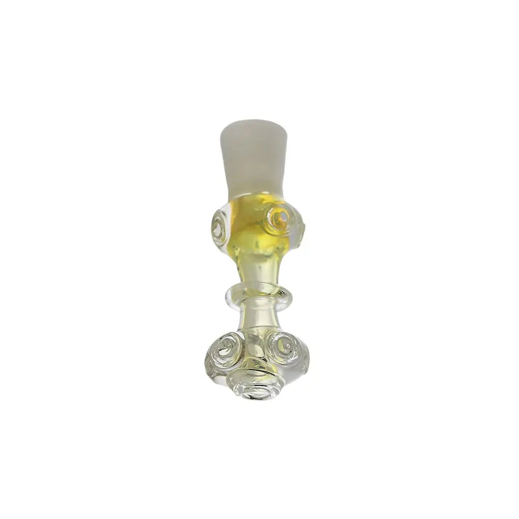 Hand Pipe | 4" Glass Colored Head Ring Handmade Pipe