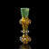 Hand Pipe | 4" Glass Colored Head Ring Handmade Pipe