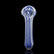 Hand Pipe | 5 "Glass Spoon Candy Cane Color Swirl Hand Pipe