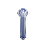 Hand Pipe | 5 "Glass Spoon Candy Cane Color Swirl Hand Pipe