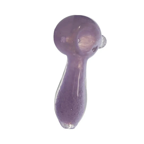 5" glass hand pipe with dip color milky tube design, portable and handcrafted for a smooth smoking experience.