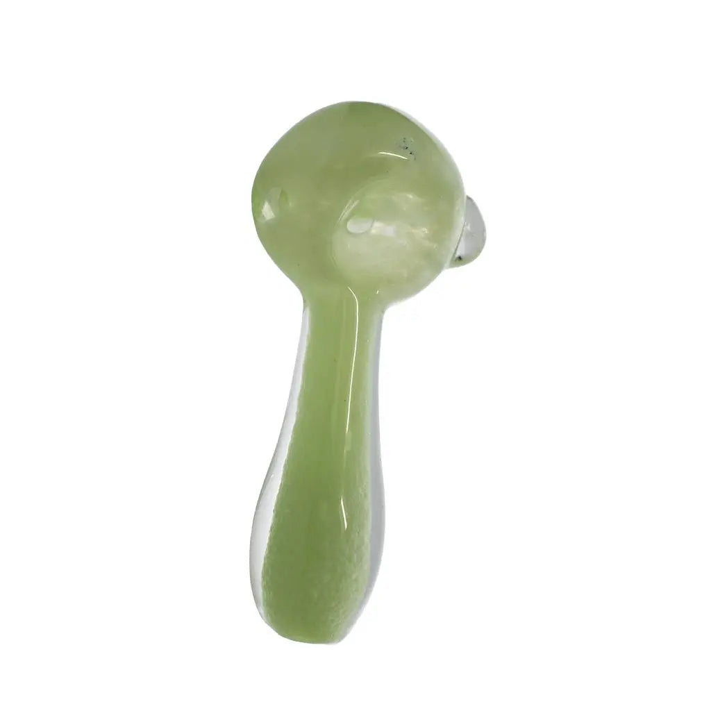 Hand Pipe | 5" Glass Dip Color Milky Tube Pipe