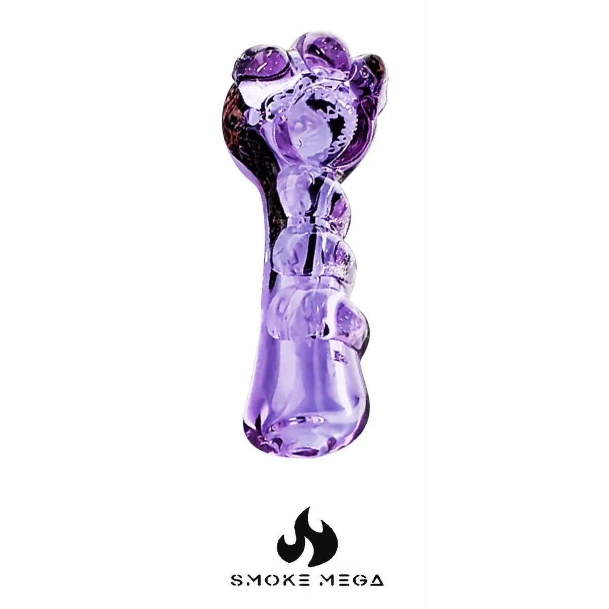 Hand Pipe | Inside-Out Knuckles Glass Spoon 5"