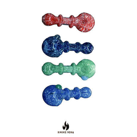 Colorful 4.5" Frit Hand Pipes for Smoking