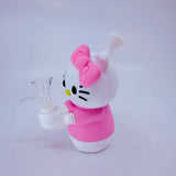 hello kitty silicone bong- pink