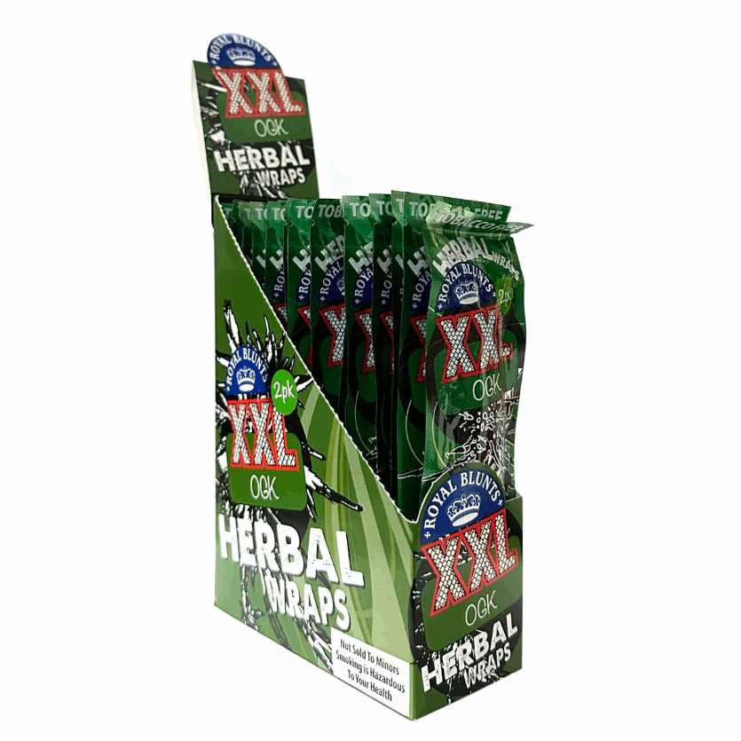 Hemp Wraps XXL Royal Bunts - SmokeMEGA