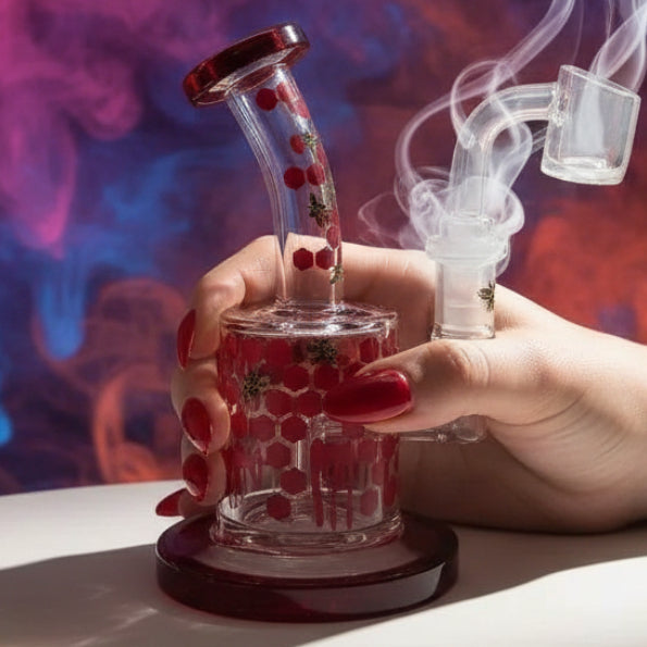 Honey bee dab rig - SmokeMEGA