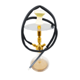 Hookah-14" Premium Gold Color Aluminum Hookah