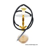 Hookah-14" Premium Gold Color Aluminum Hookah