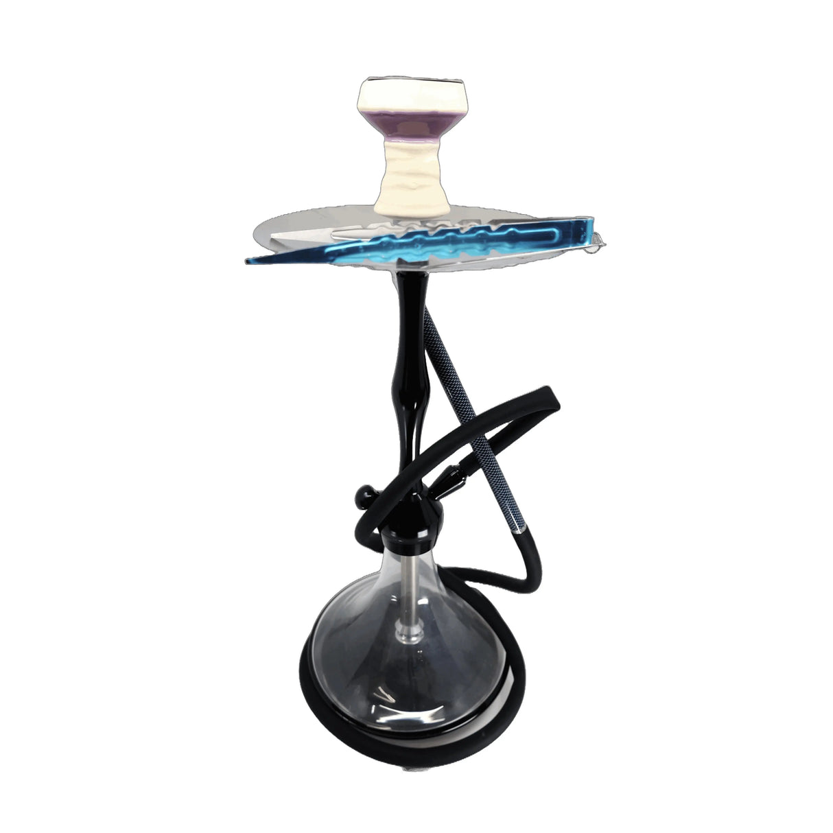 Hookah-14 " Never Xhale Premium Aluminum Hookah