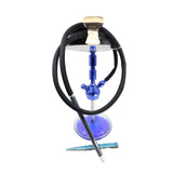 14" Premium Blue Color Aluminum Hookah with sleek design and durable construction.