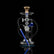 14" Premium Blue Color Aluminum Hookah with sleek design and durable construction.