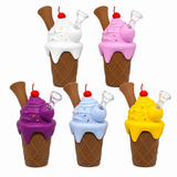 6" Ice Cream Silicone Dab Rig
