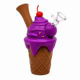 6" Ice Cream Silicone Dab Rig