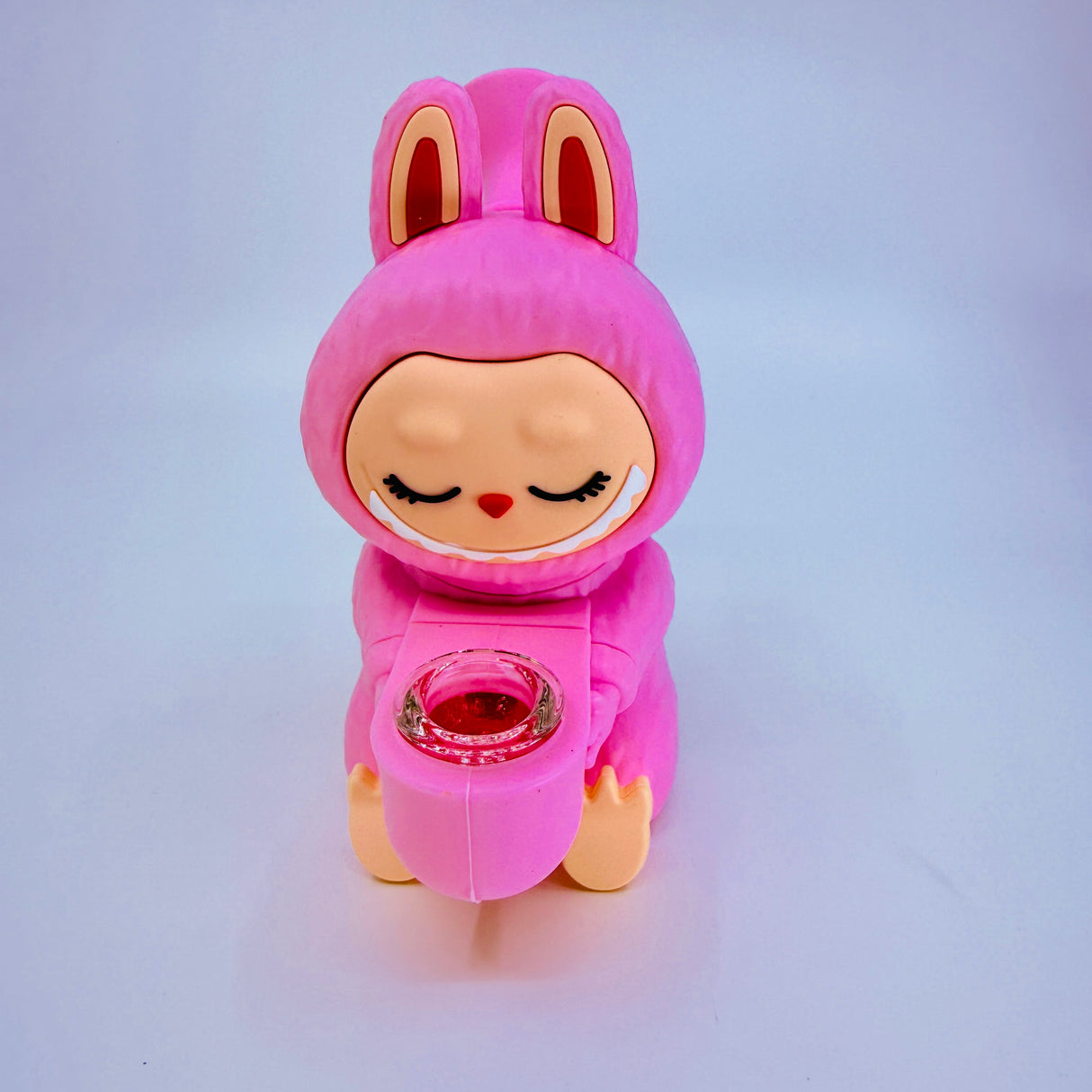 Labubu 6" Silicone Bong - Portable, Durable, and Stylish Design for Ultimate Enjoyment