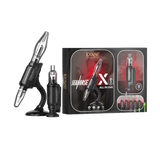 Lookah Seahorse X All in One Vaporizer with accessories and packaging.