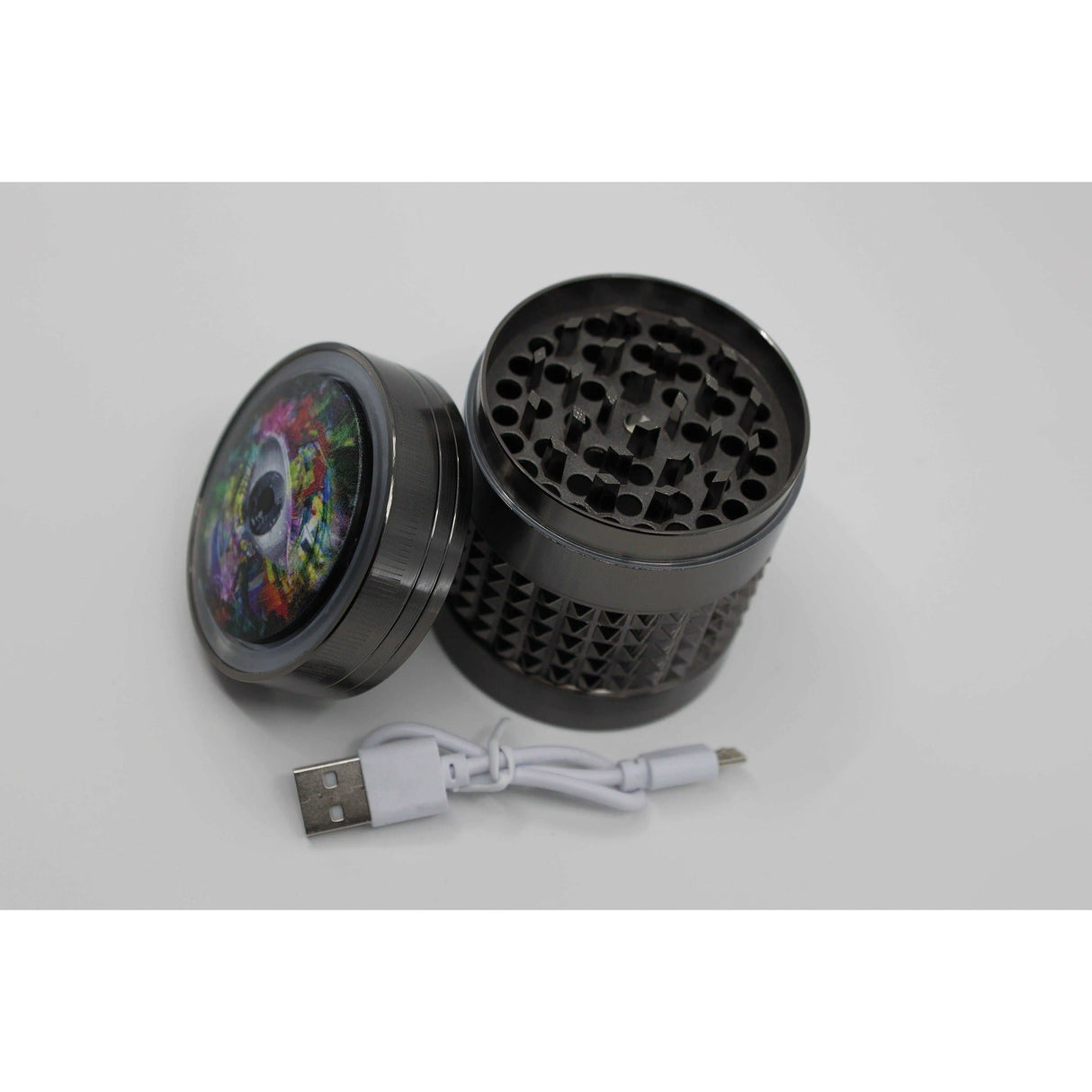 Metal Grinder | 4 Part With Led Light