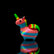 Mini Silicone Bubbler - Unicorn - SmokeMEGA