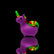 Mini Silicone Bubbler - Unicorn - SmokeMEGA